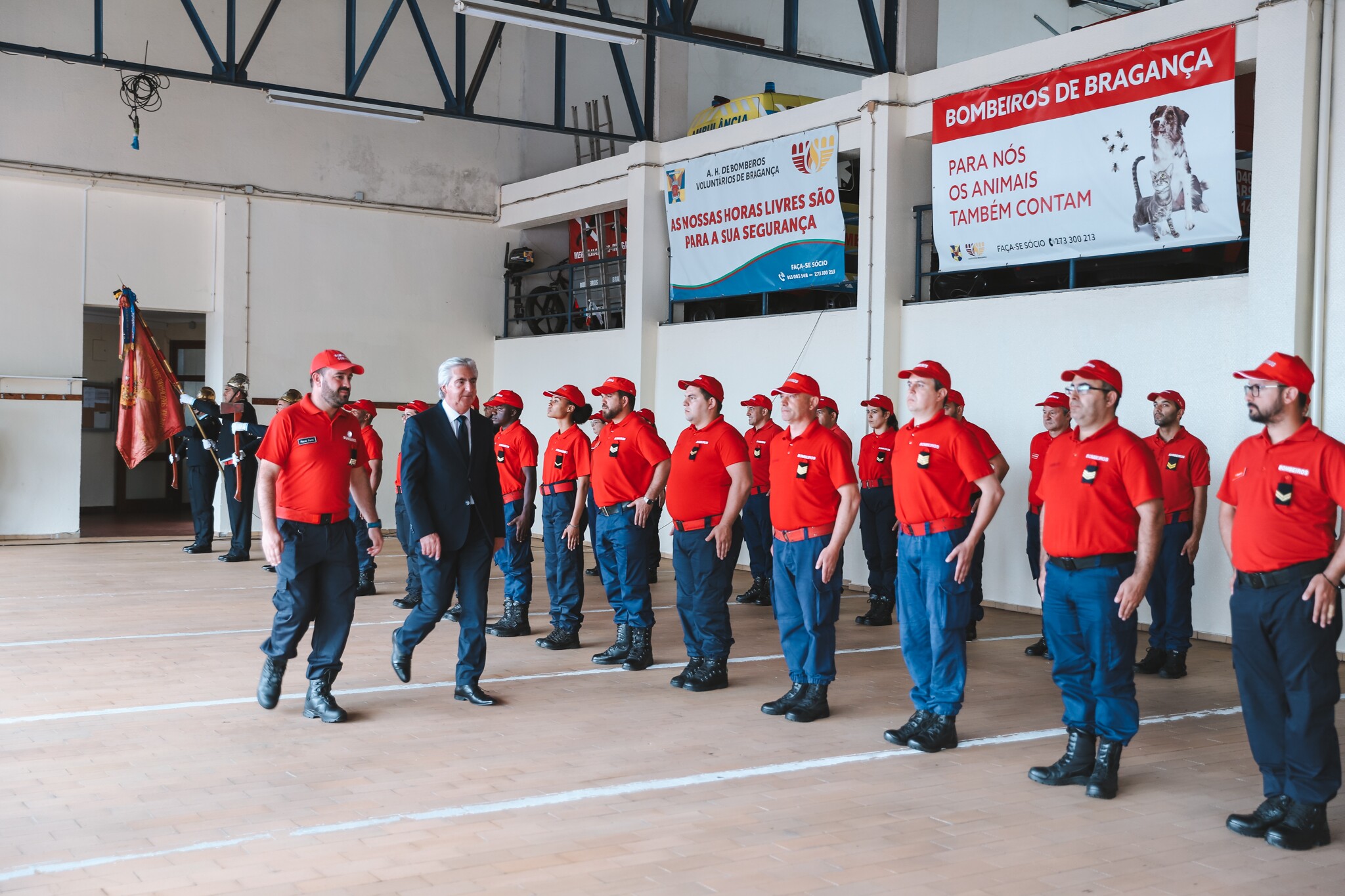 133.º aniversário da Associação Humanitária dos Bombeiros Voluntários de Bragança