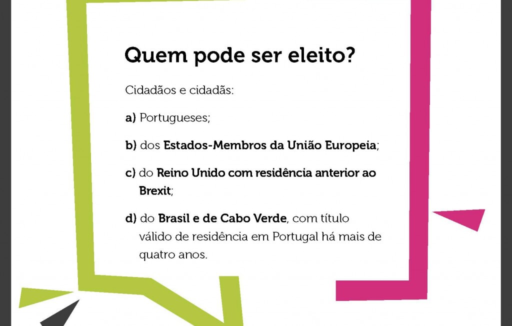 Aos cidadãos e cidadãs estrangeiros residentes em Portugal: Como votar nas eleições autárquicas 2021