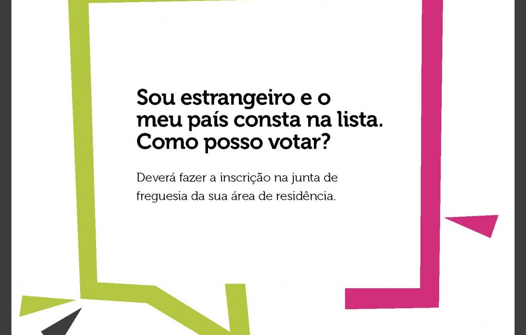 Aos cidadãos e cidadãs estrangeiros residentes em Portugal: Como votar nas eleições autárquicas 2021