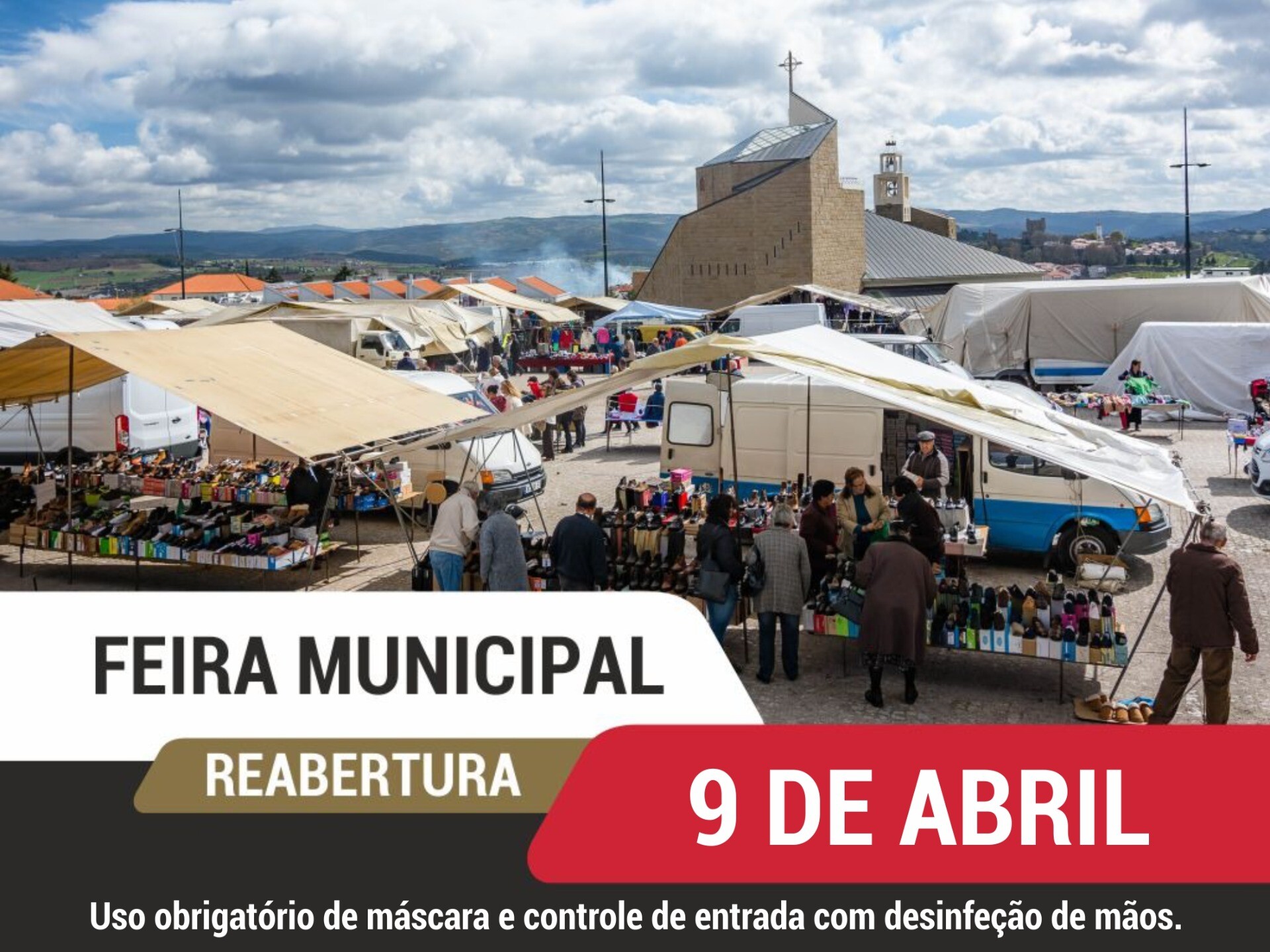 Reabertura Feira Municipal