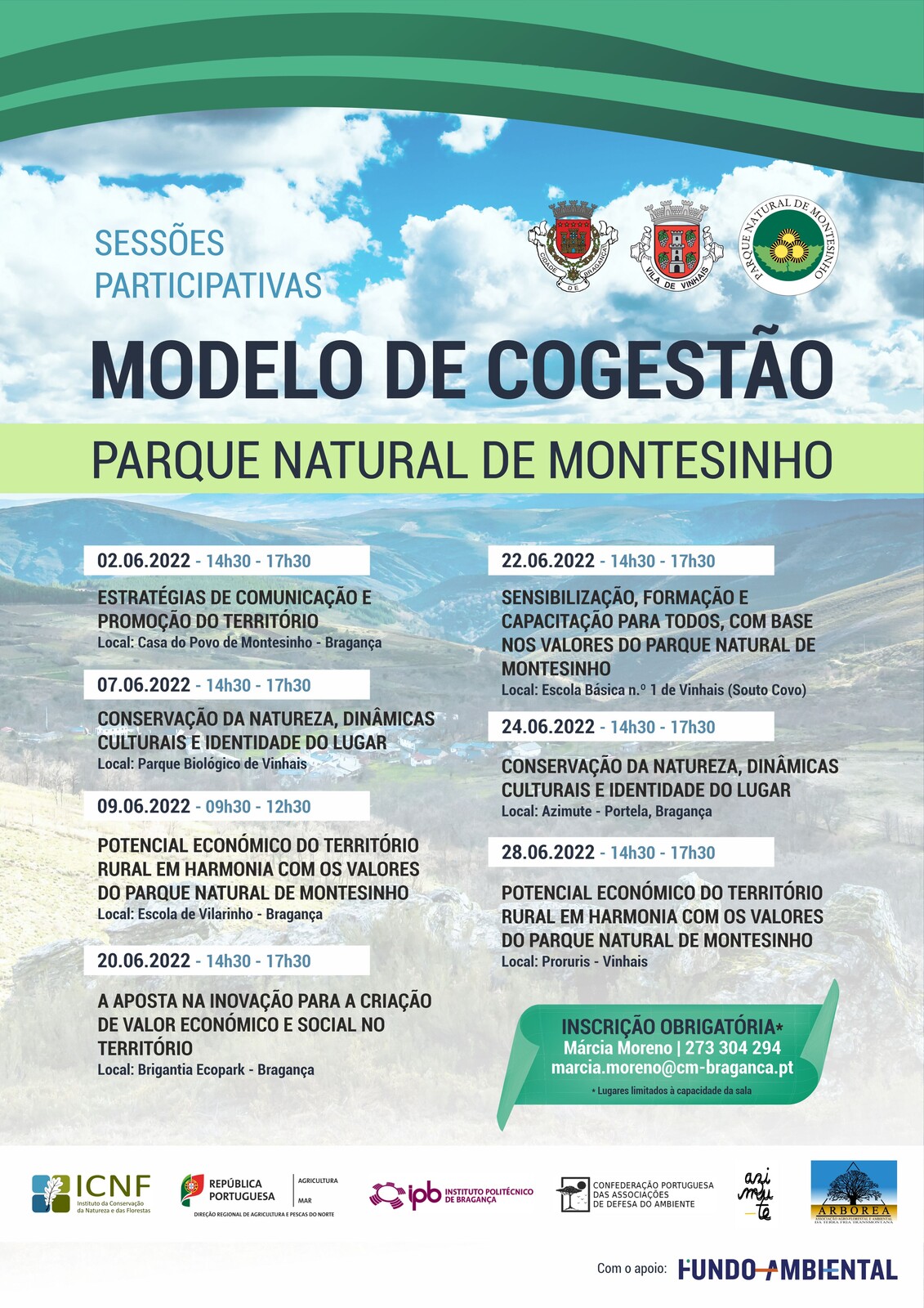 Sessões Participativas - Modelo de Cogestão do Parque Natural de Montesinho