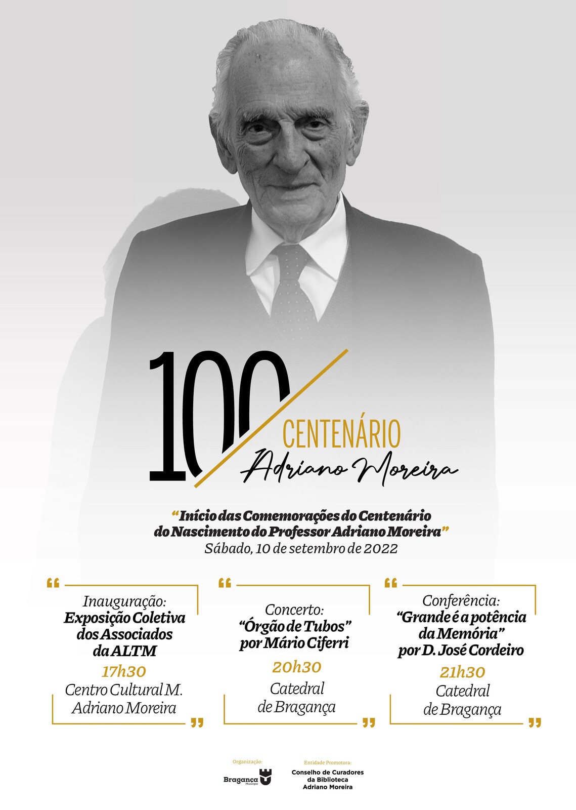 Centenário do Nascimento do Professor Adriano Moreira