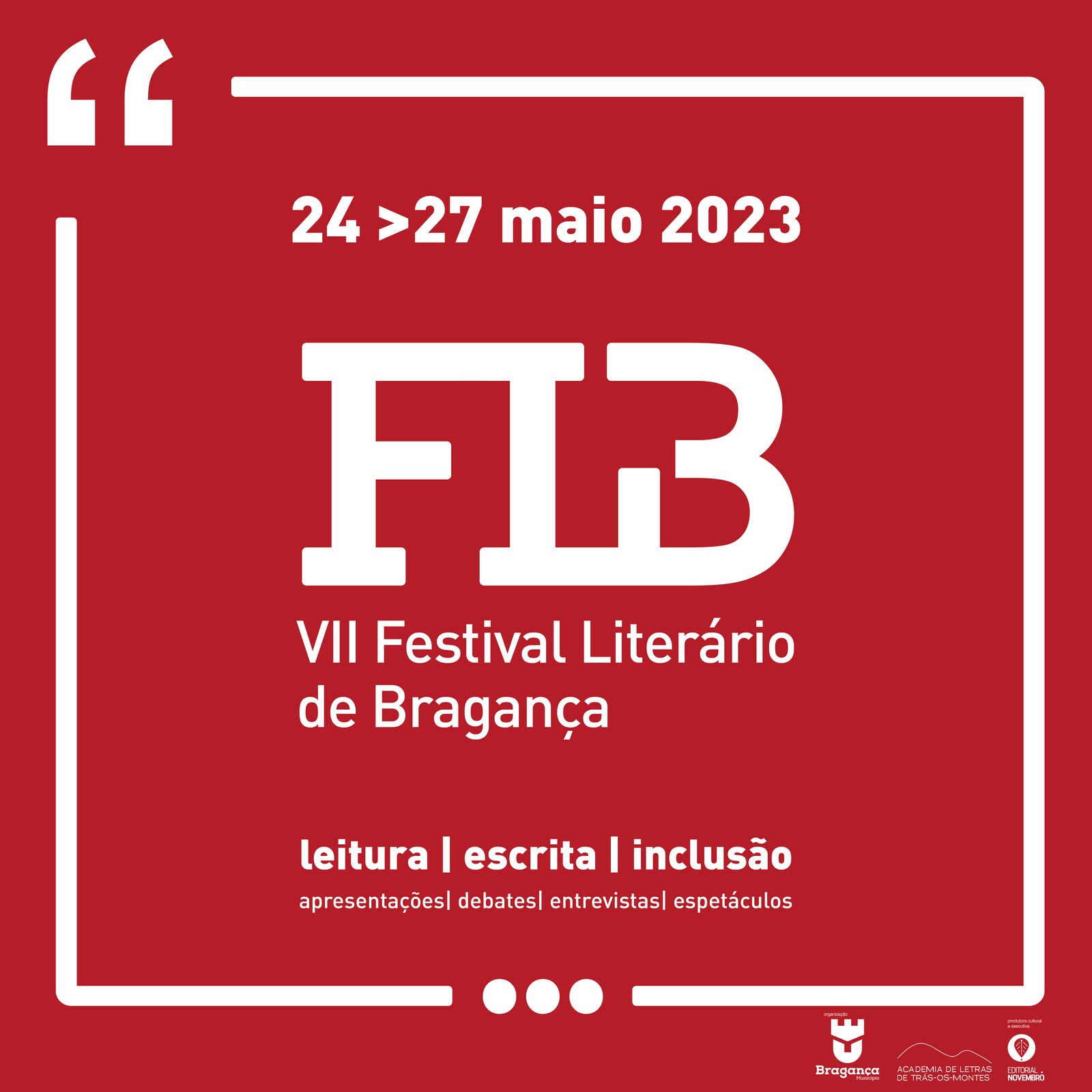 Festival Literário de Bragança