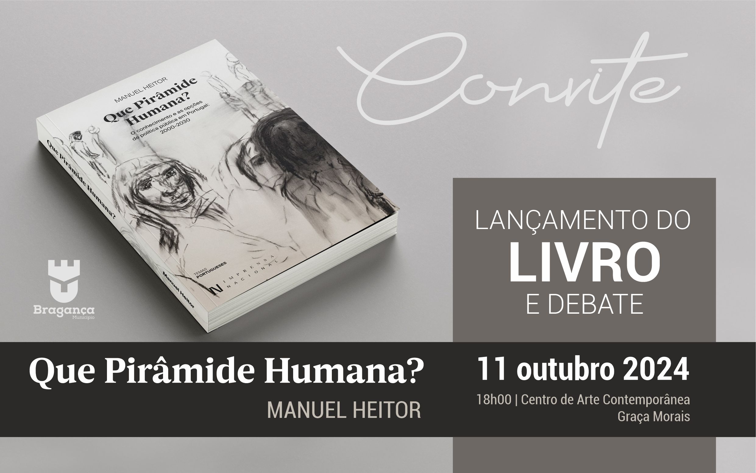 Apresentação do livro "Que pirâmide humana? O conhecimento e as opções de Política Pública em Por...
