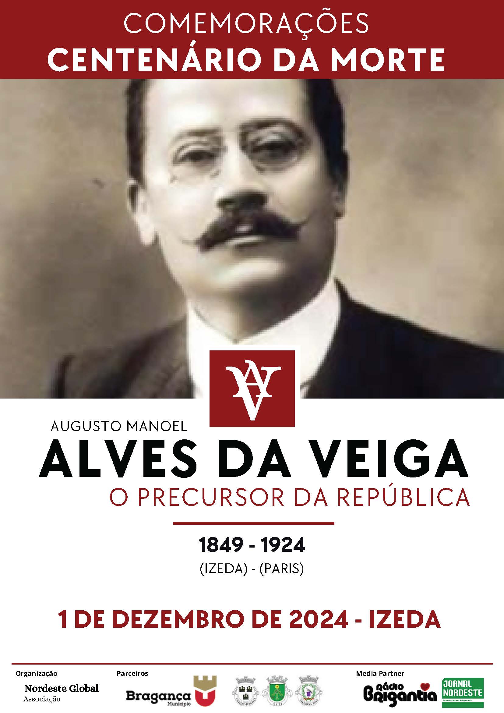 Comemorações do Centenário da morte de Alves da Veiga 