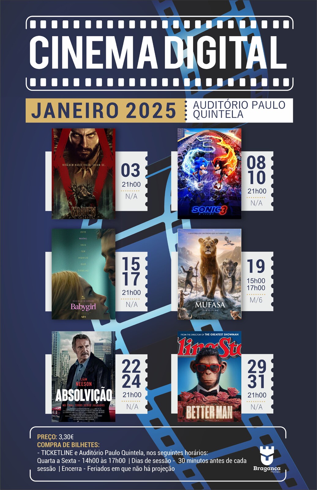Cinema Digital - Janeiro 2025