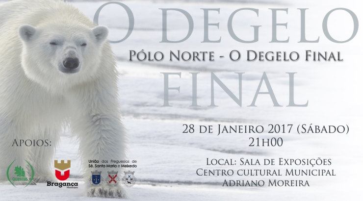 Apresentação do livro "Pólo Norte - O degelo final", de Pedro Rego