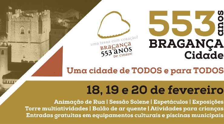 553 anos de Bragança Cidade