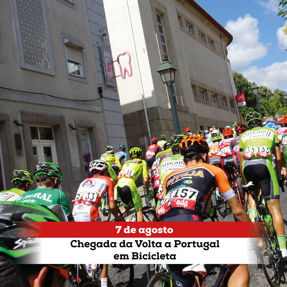 Chegada da Volta a Portugal em Bicicleta