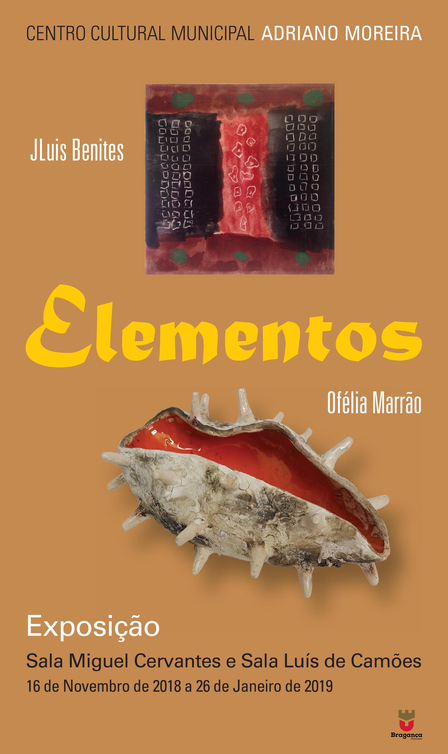 "Elementos", de Ofélia Marrão e Luís Benites