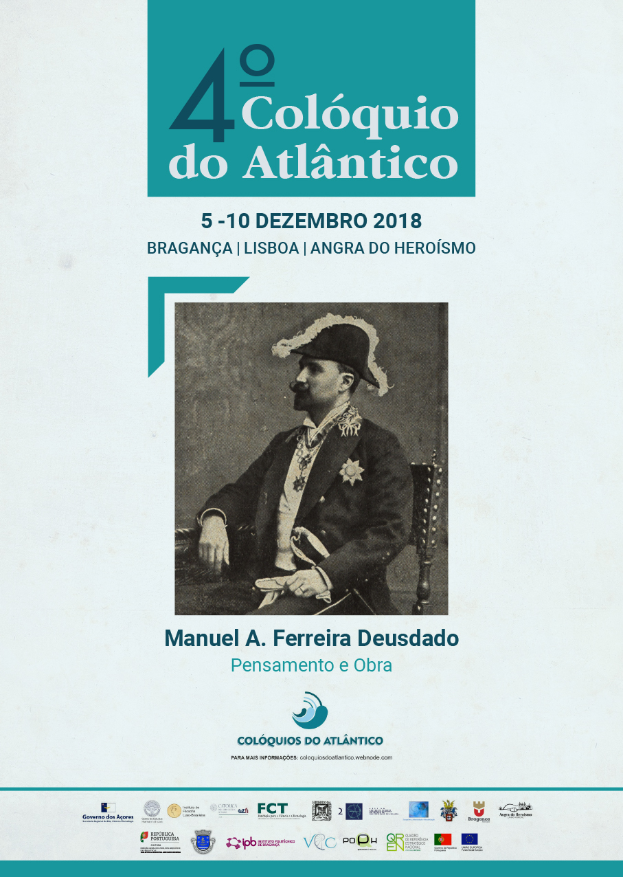 4.º Colóquio do Atlântico - Manuel António Deusdado