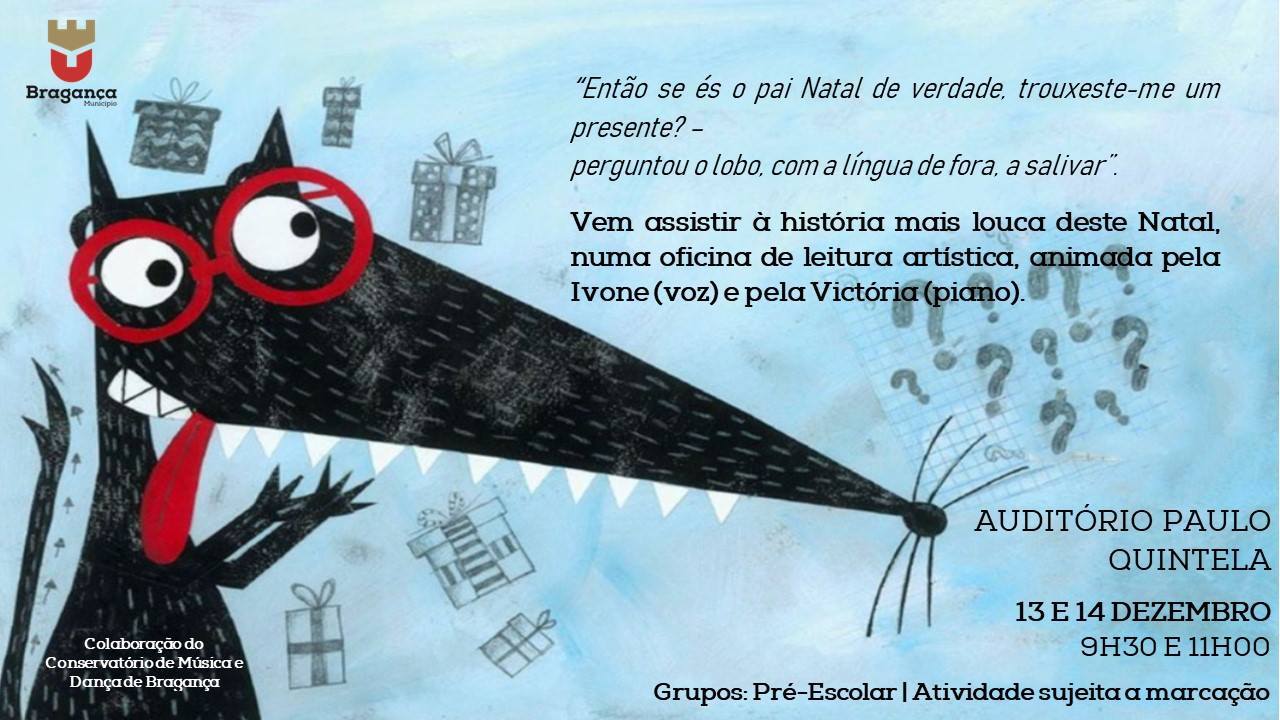  "Feliz Natal Lobo Mau!"