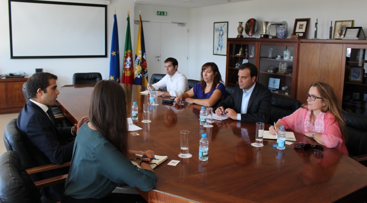 Município de Bragança e Câmara de Comércio e Indústria Luso-Chinesa reunidos
