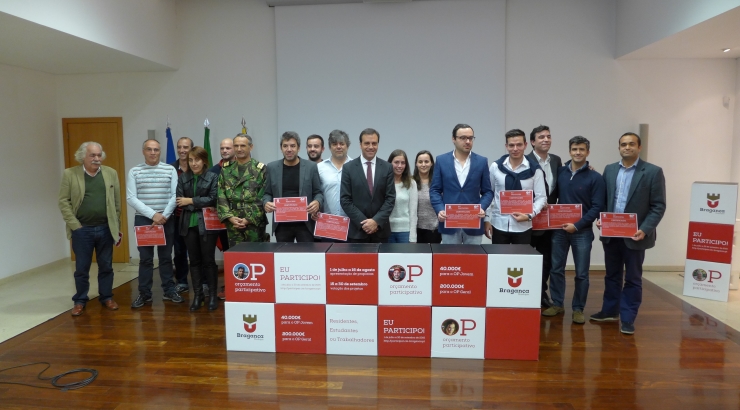Apresentação dos projetos vencedores