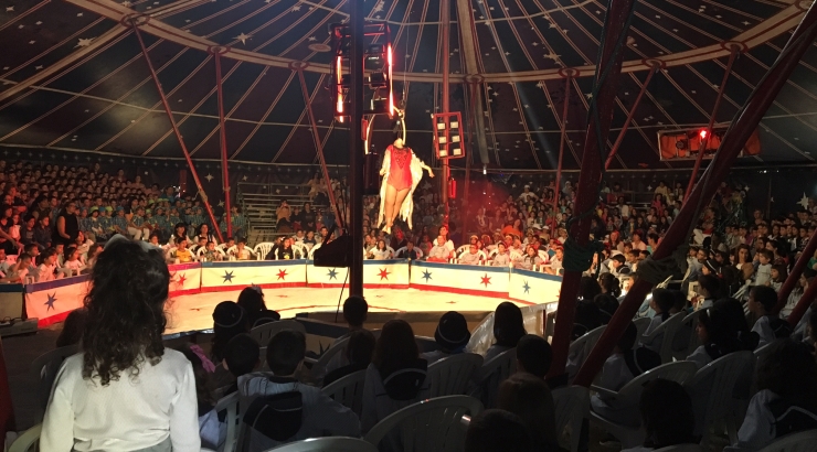 Dia da Criança celebrado no circo