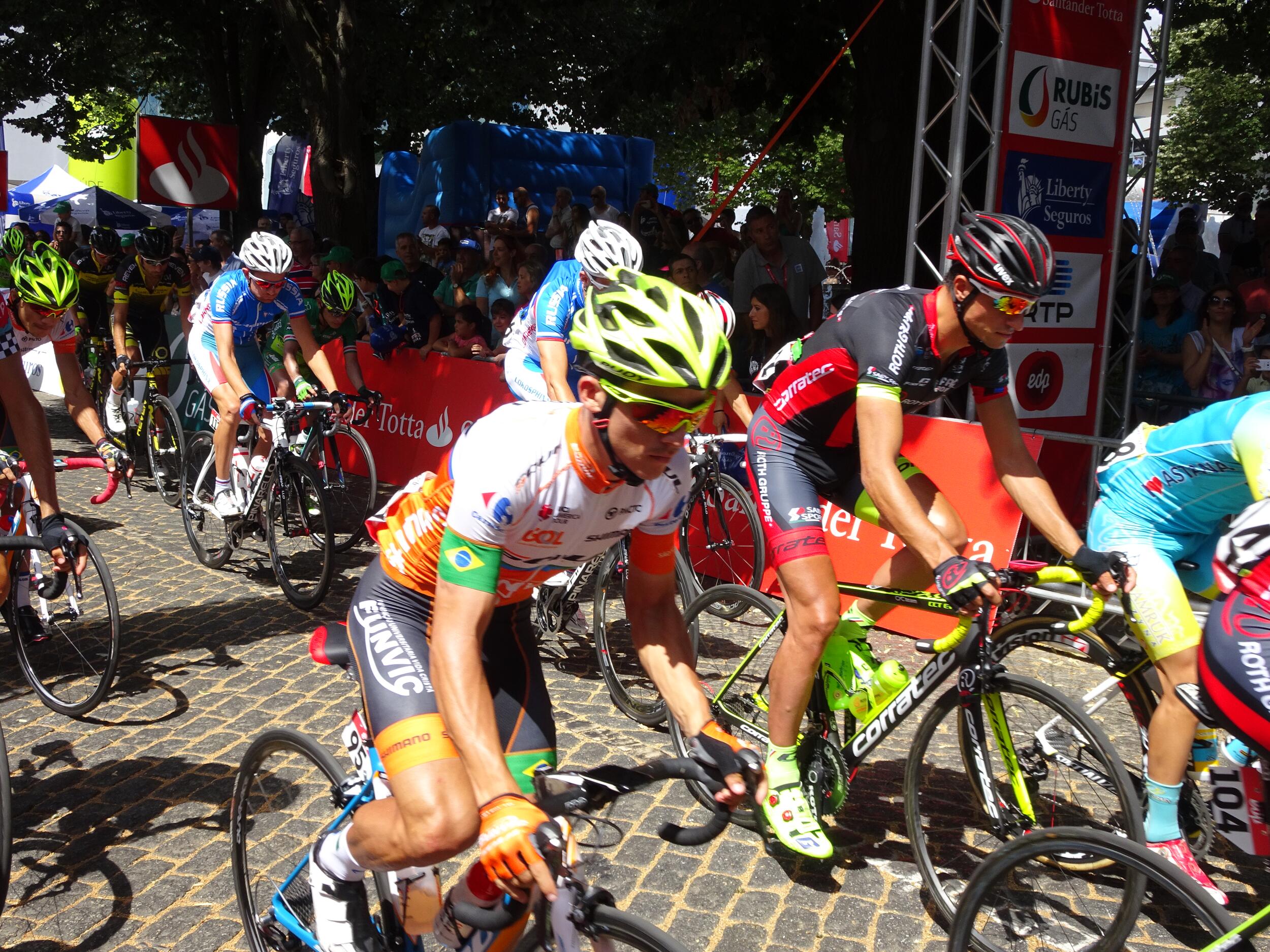 Bragança recebeu a partida da quarta etapa da Volta a Portugal em Bicicleta
