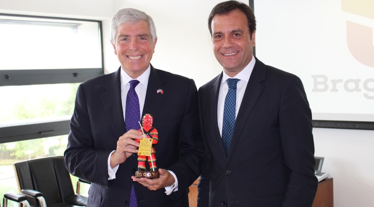 Visita do Embaixador dos EUA a Bragança