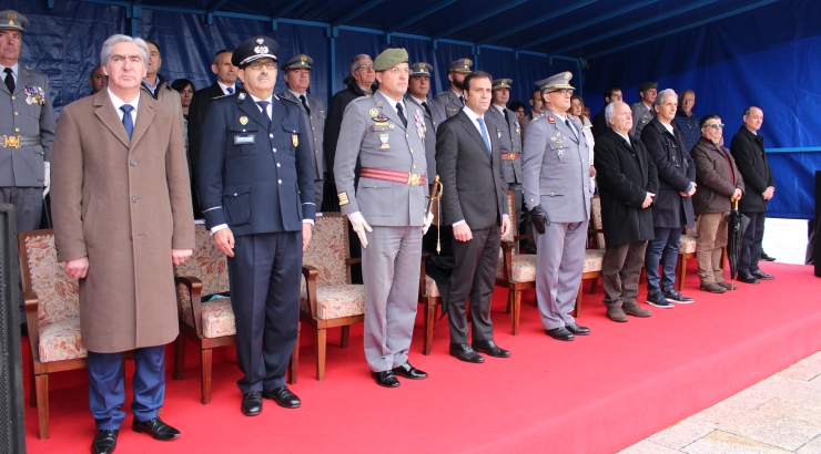 Juramento de Bandeira do Regimento de Infantaria de Chaves em Bragança 