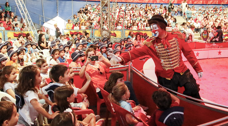 Circo deu cor ao Dia Mundial da Criança em Bragança