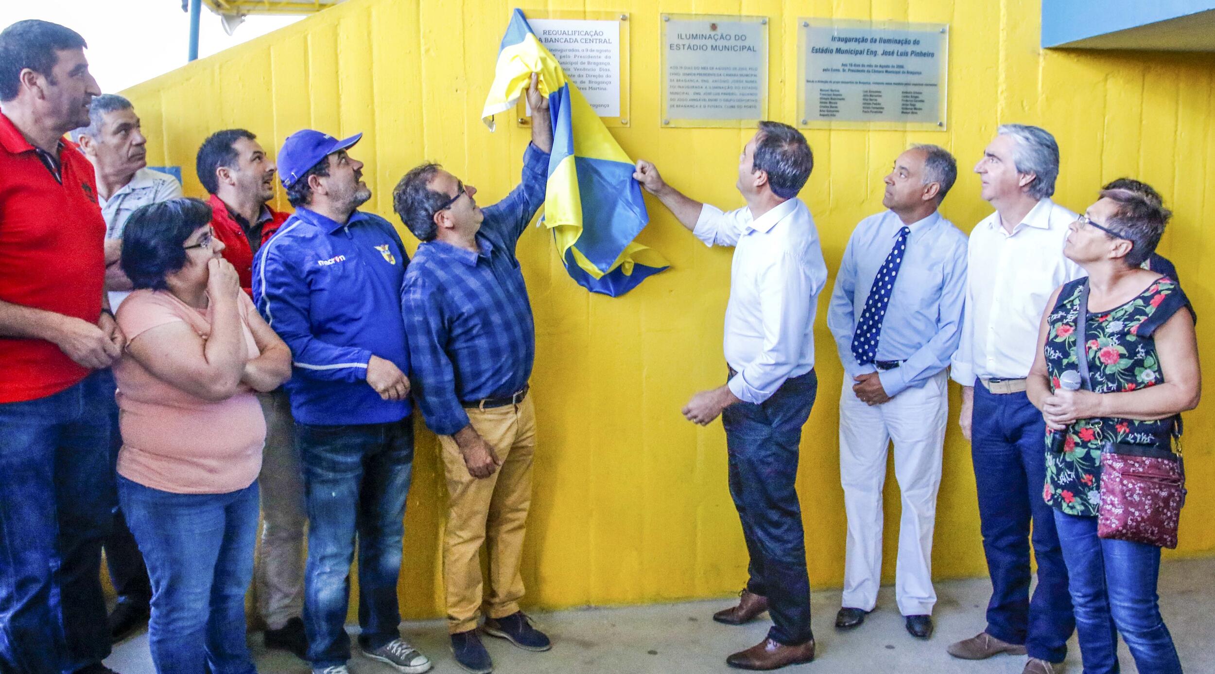 Inauguradas obras no Estádio Municipal Eng. José Luís Pinheiro