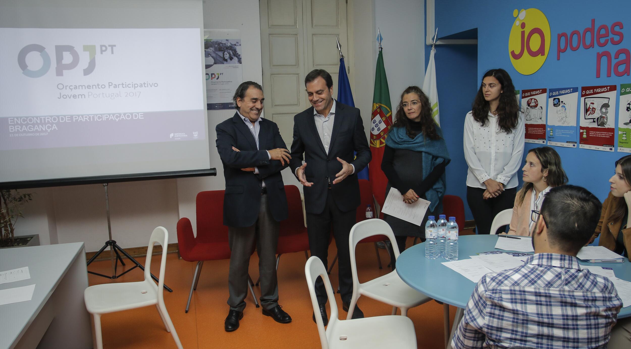 Jovens brigantinos no Orçamento Participativo Portugal