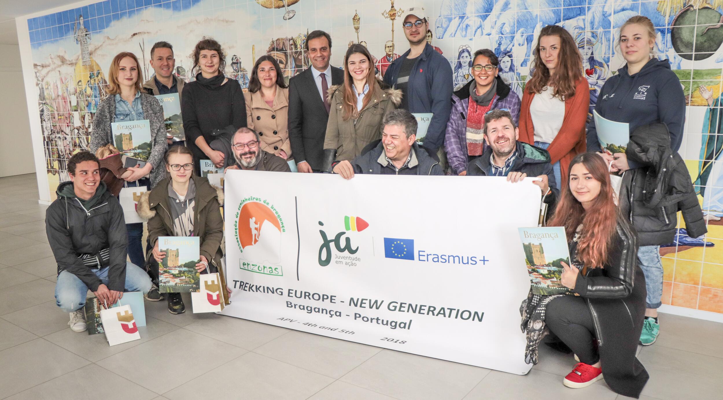Preparativos para acolher o Trekking Europe – New Generation