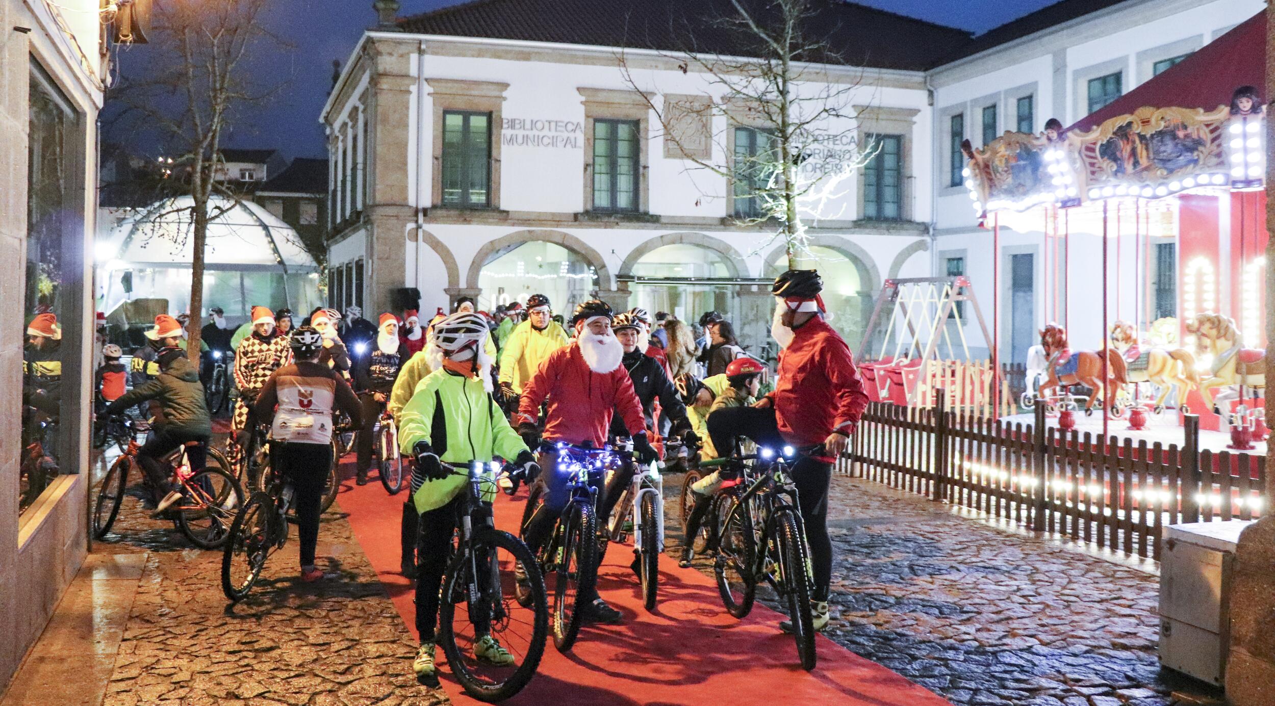 “Natal a Pedalar Solidário” levou sorrisos à Obra Kolping