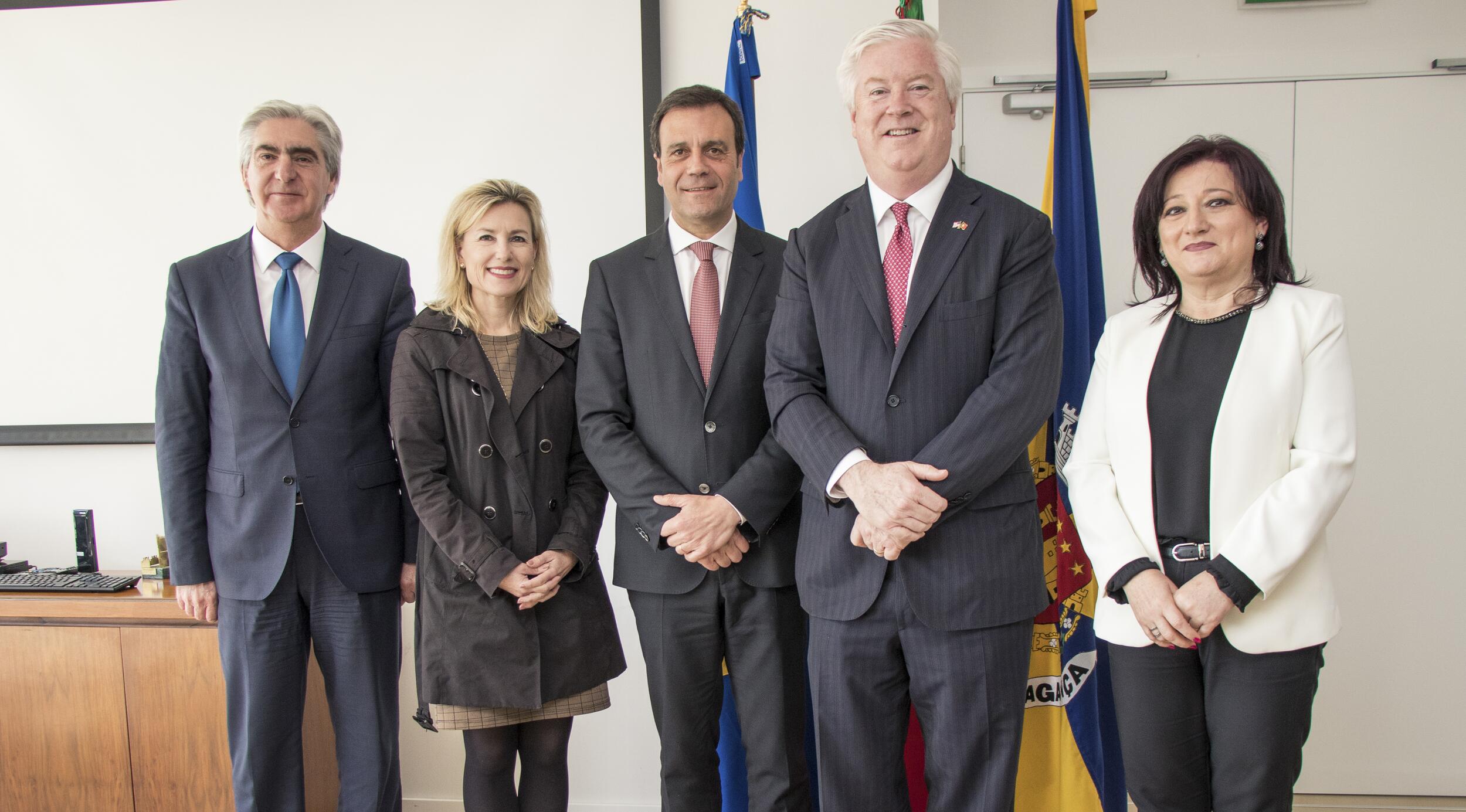 Visita do Embaixador dos Estados Unidos da América a Bragança