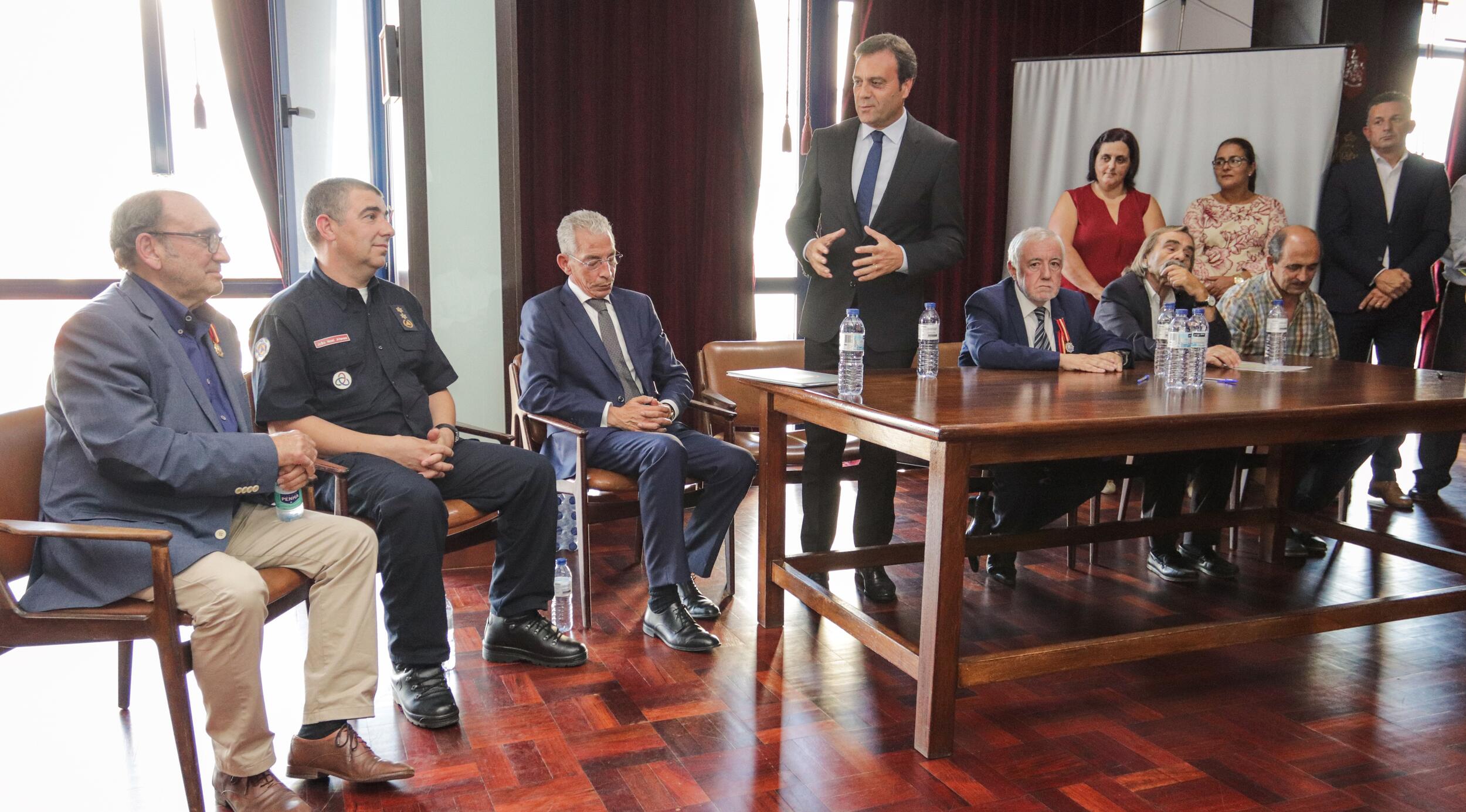 Nova direção da Associação Humanitária dos Bombeiros de Bragança toma posse