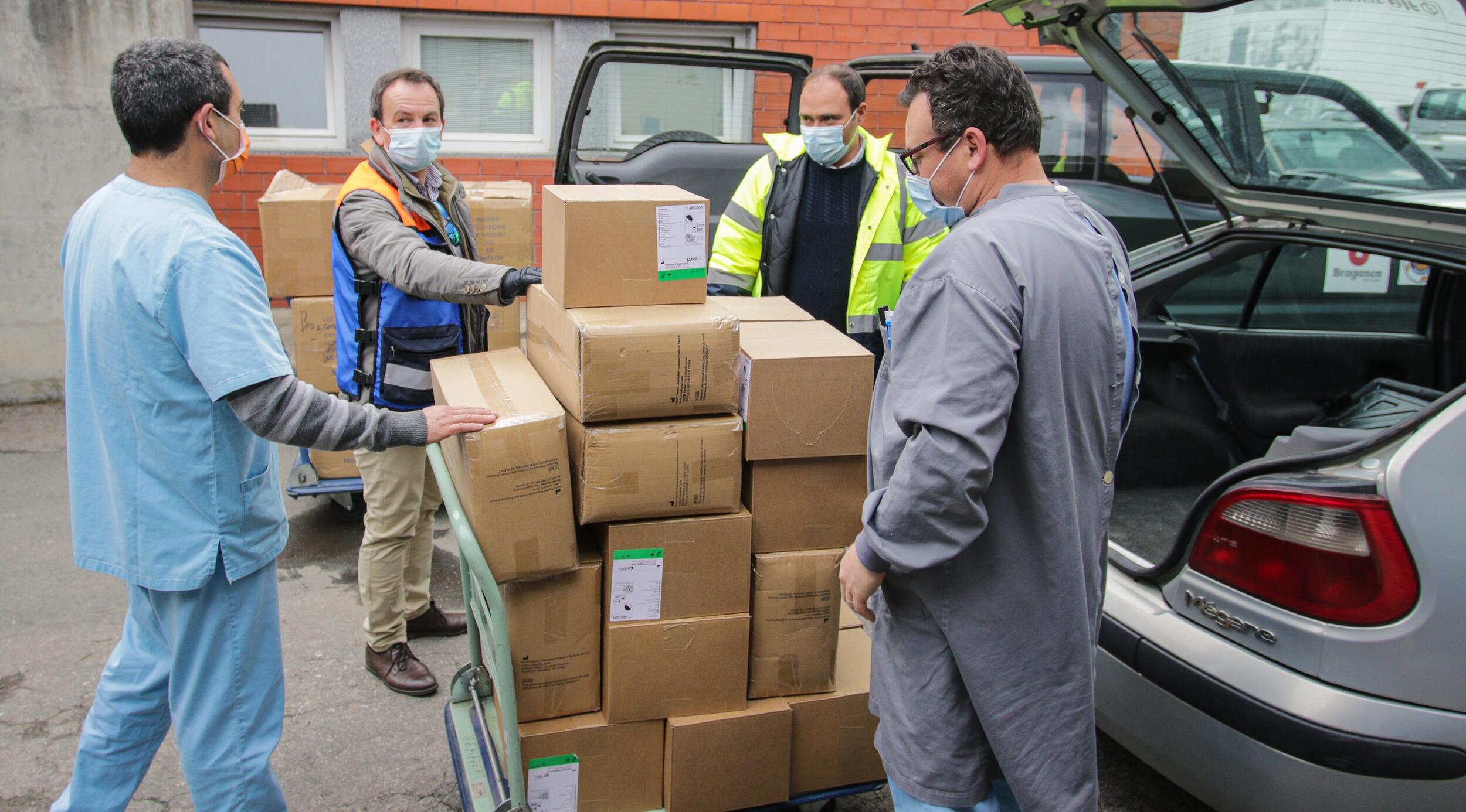 Município de Bragança entrega mais de 46 mil unidades de material de proteção individual à ULSNE