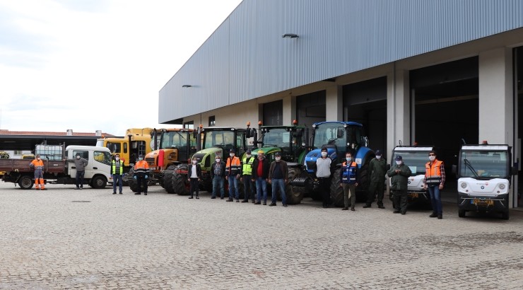 Município de Bragança reforça ação de desinfeção de espaços públicos