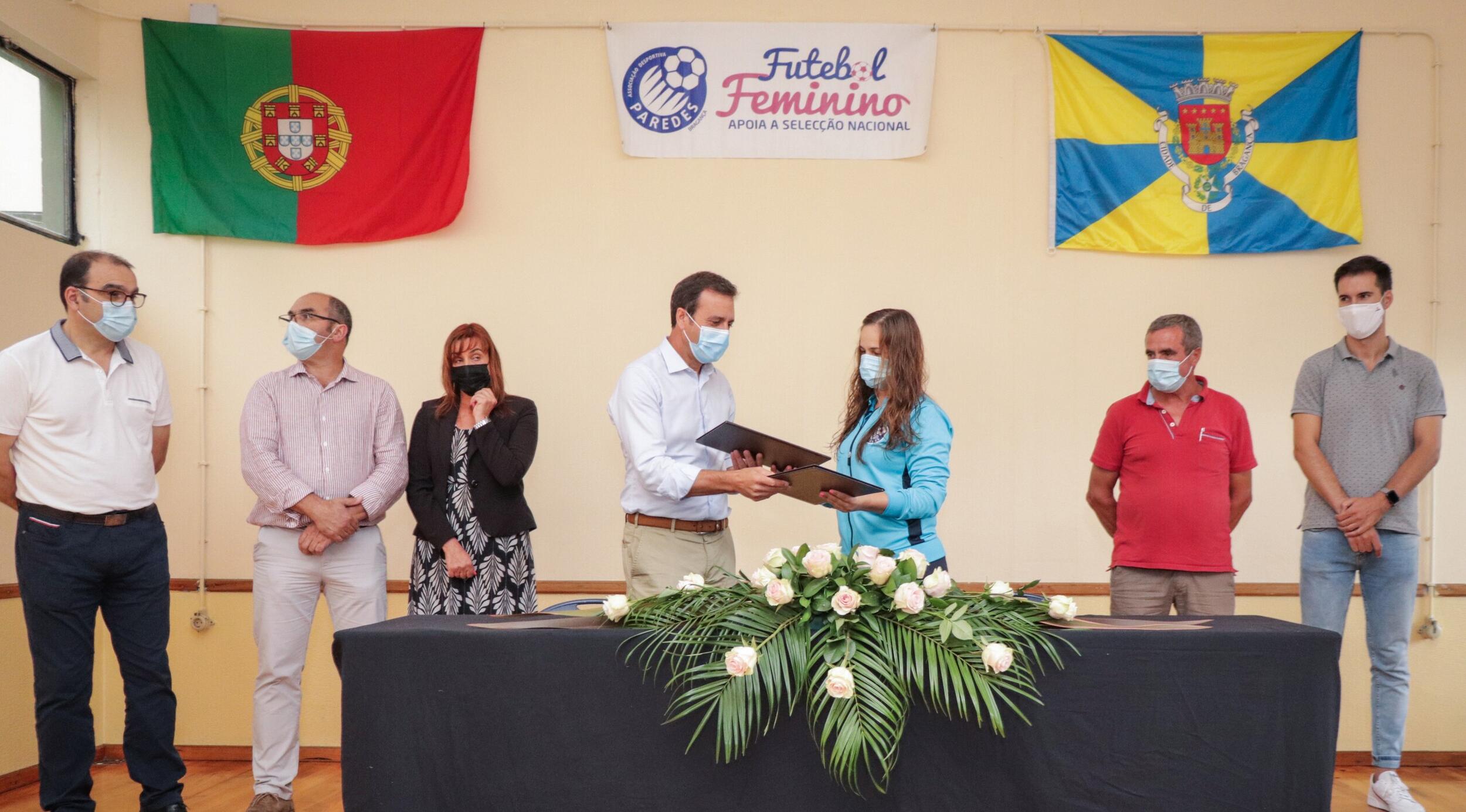 Município de Bragança cede espaço à Associação Desportiva de Paredes 