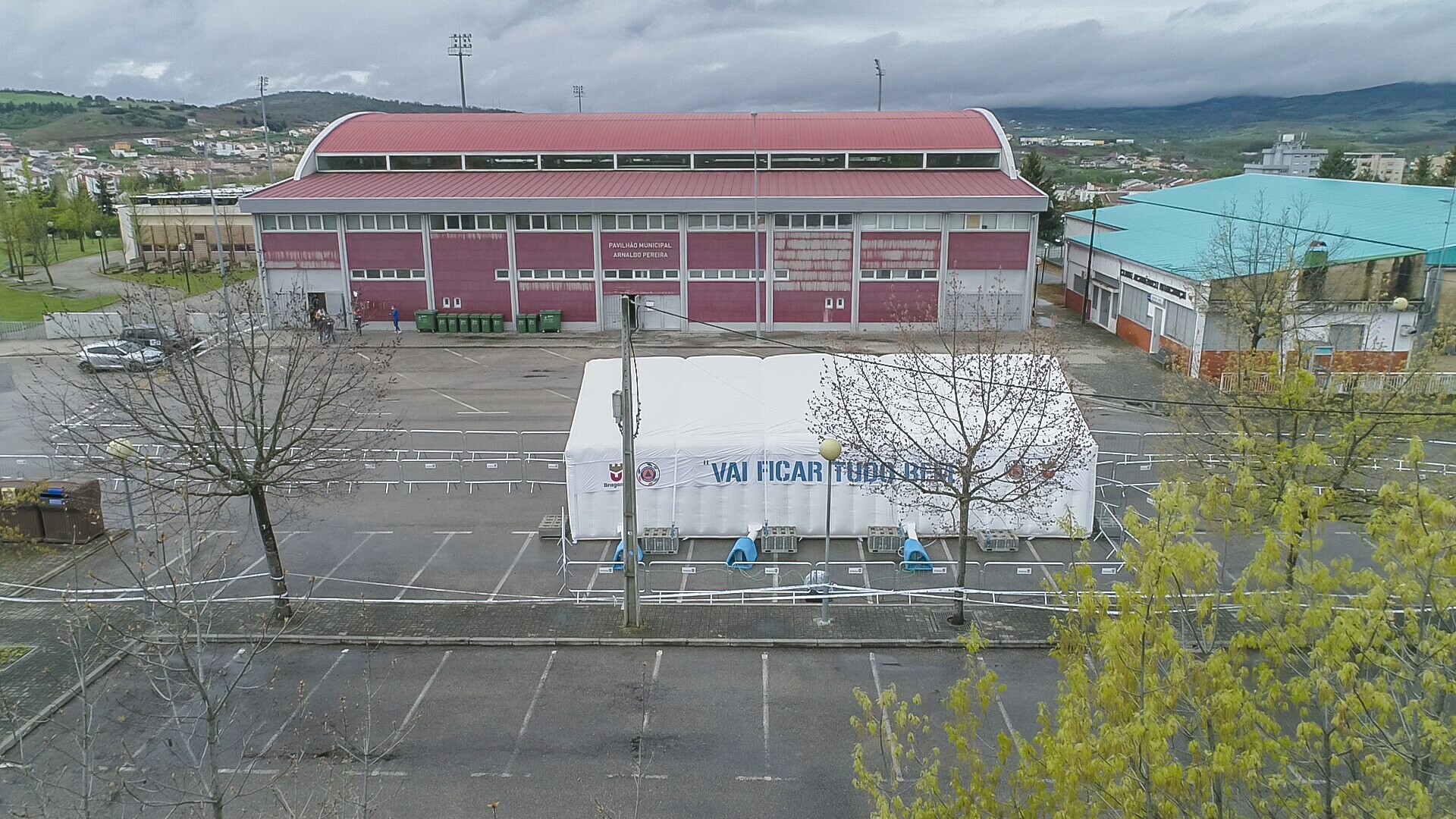 Município de Bragança instala Centro de Vacinação Covid-19