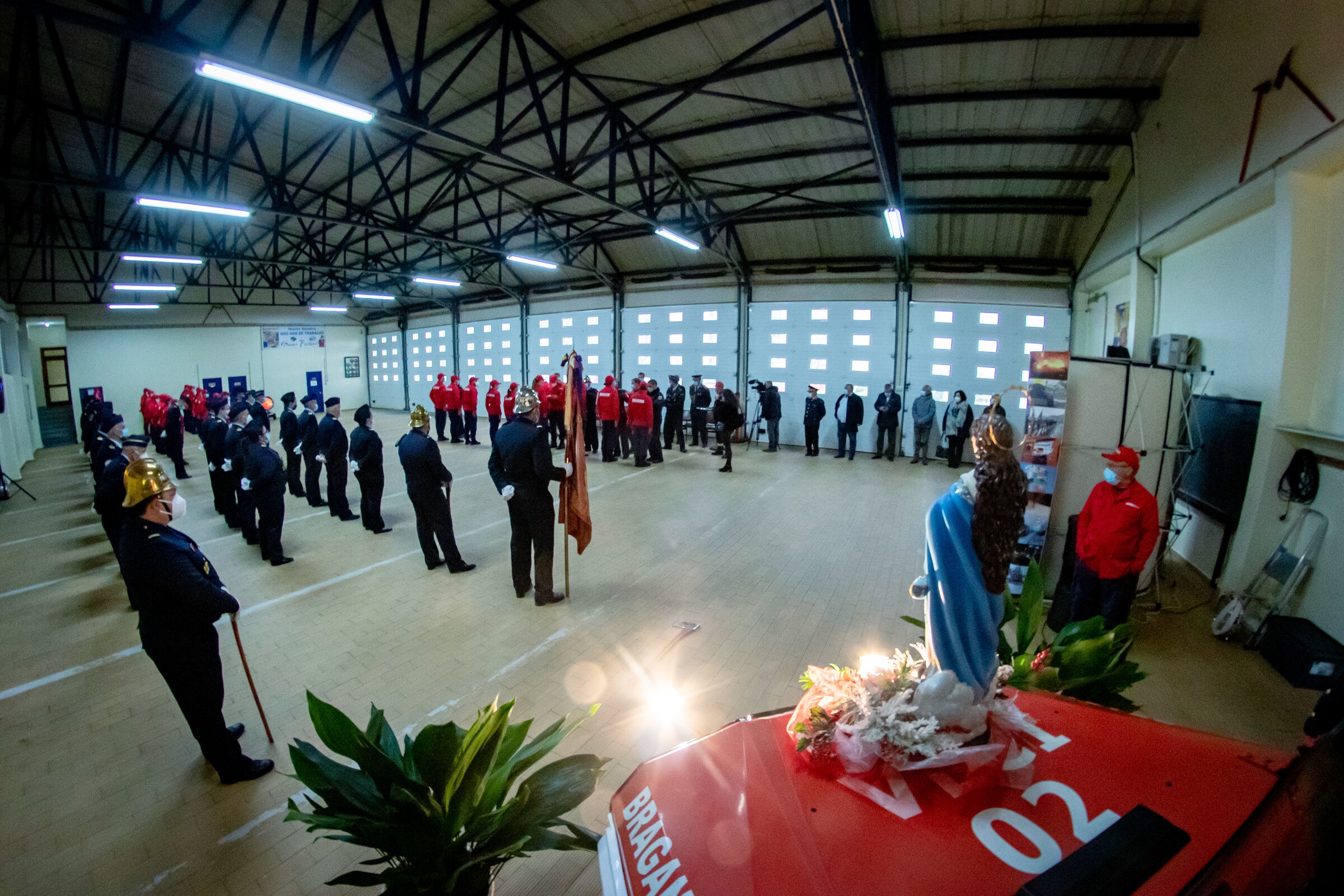 Bombeiros de Bragança assinalam o Dia da Imaculada Conceição