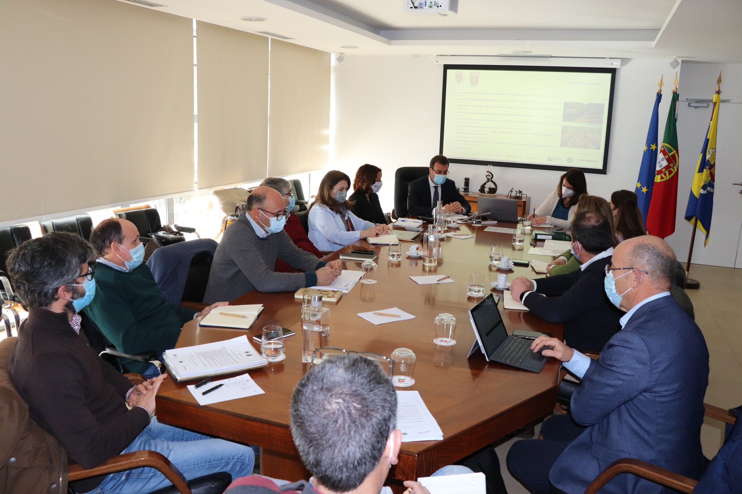 Primeira reunião da Comissão de Cogestão do Parque Natural de Montesinho