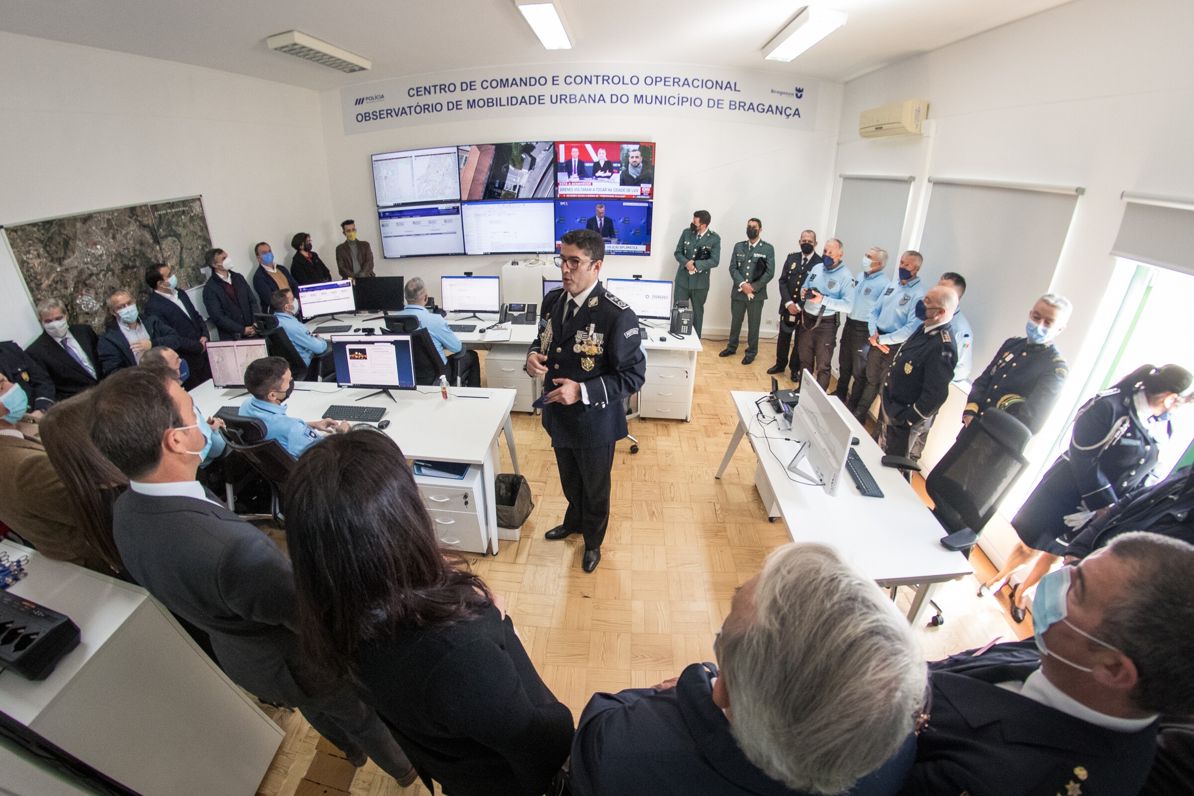 PSP comemora 146 anos com a inauguração do novo Centro de Comando e Controlo Operacional/Observat...