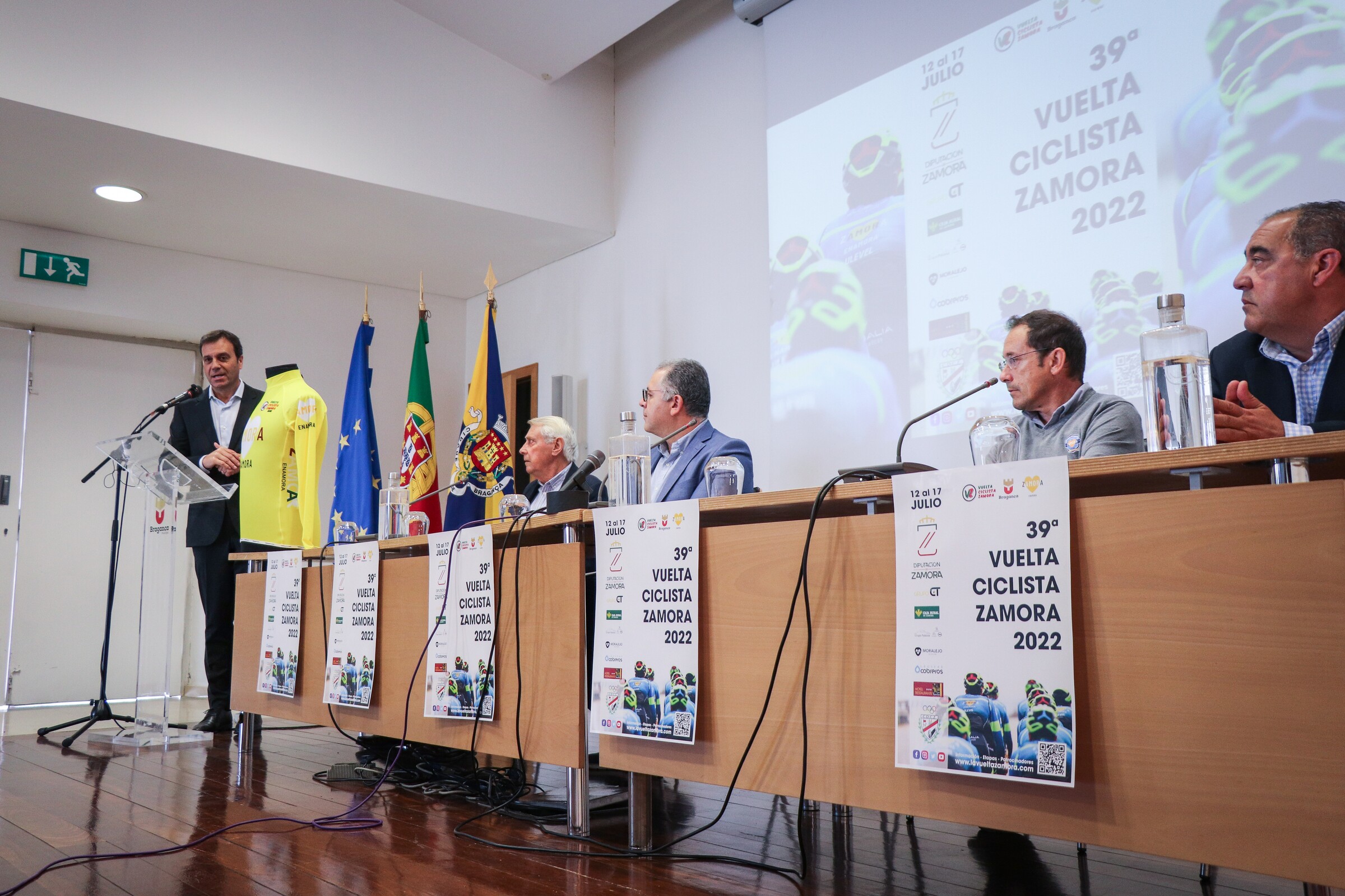Bragança dá o arranque da Volta a Zamora em Bicicleta 2022