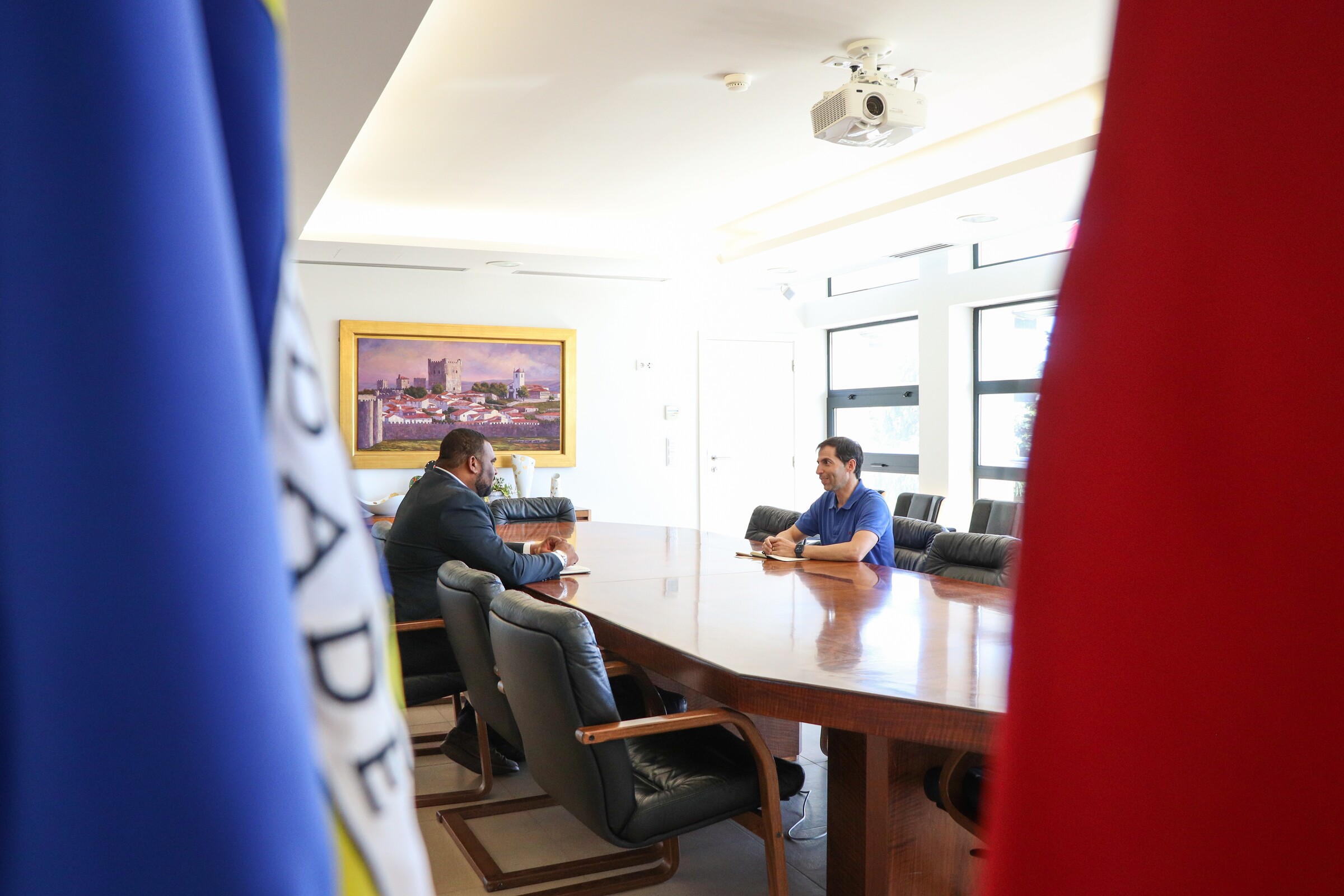 Presidente de Tarrafal de São Nicolau (Cabo Verde) visita Bragança