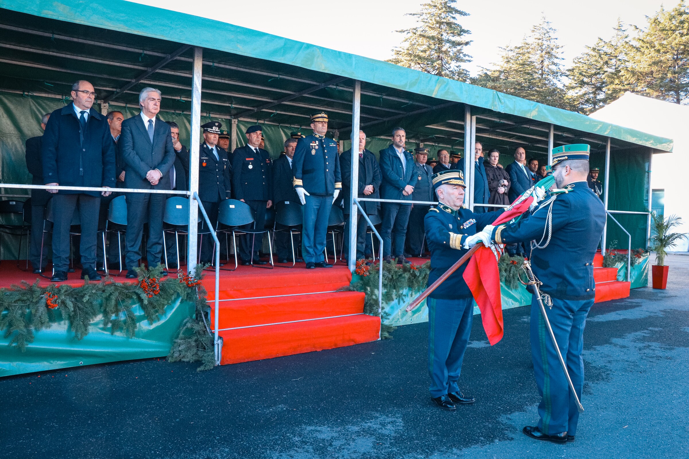 Tomada de Posse do novo Comandante do Comando Territorial da GNR de Bragança