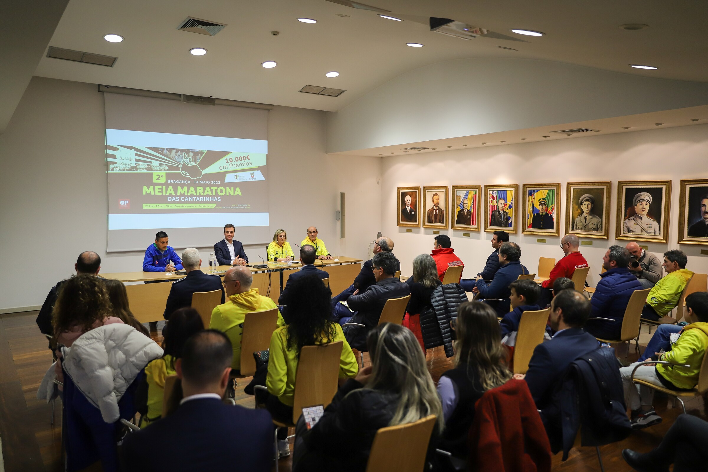 Apresentação pública da 2ª Meia Maratona das Cantarinhas