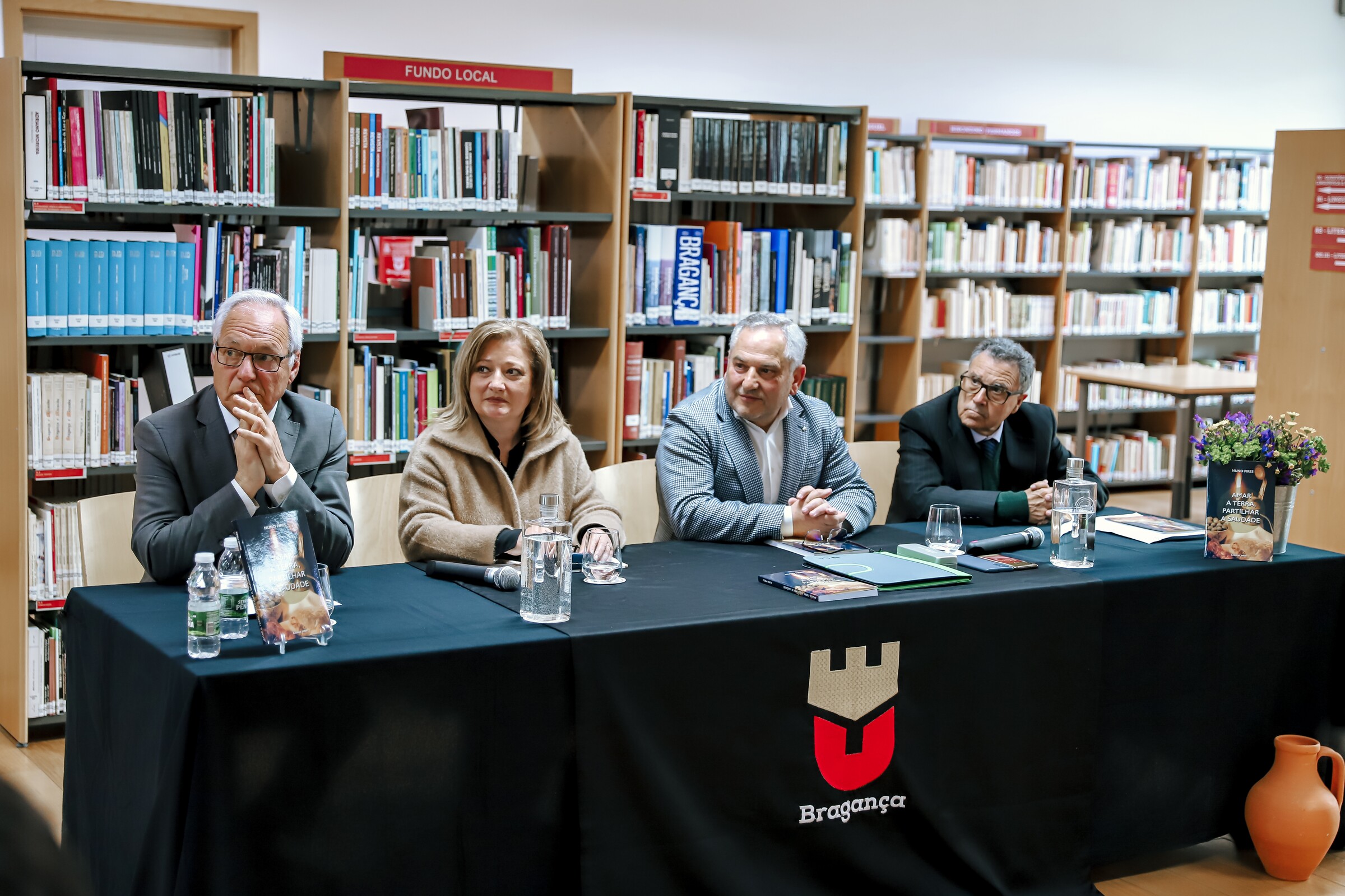 Lançamento do livro "Amar a terra, partilhar a saudade", de Nuno Pires