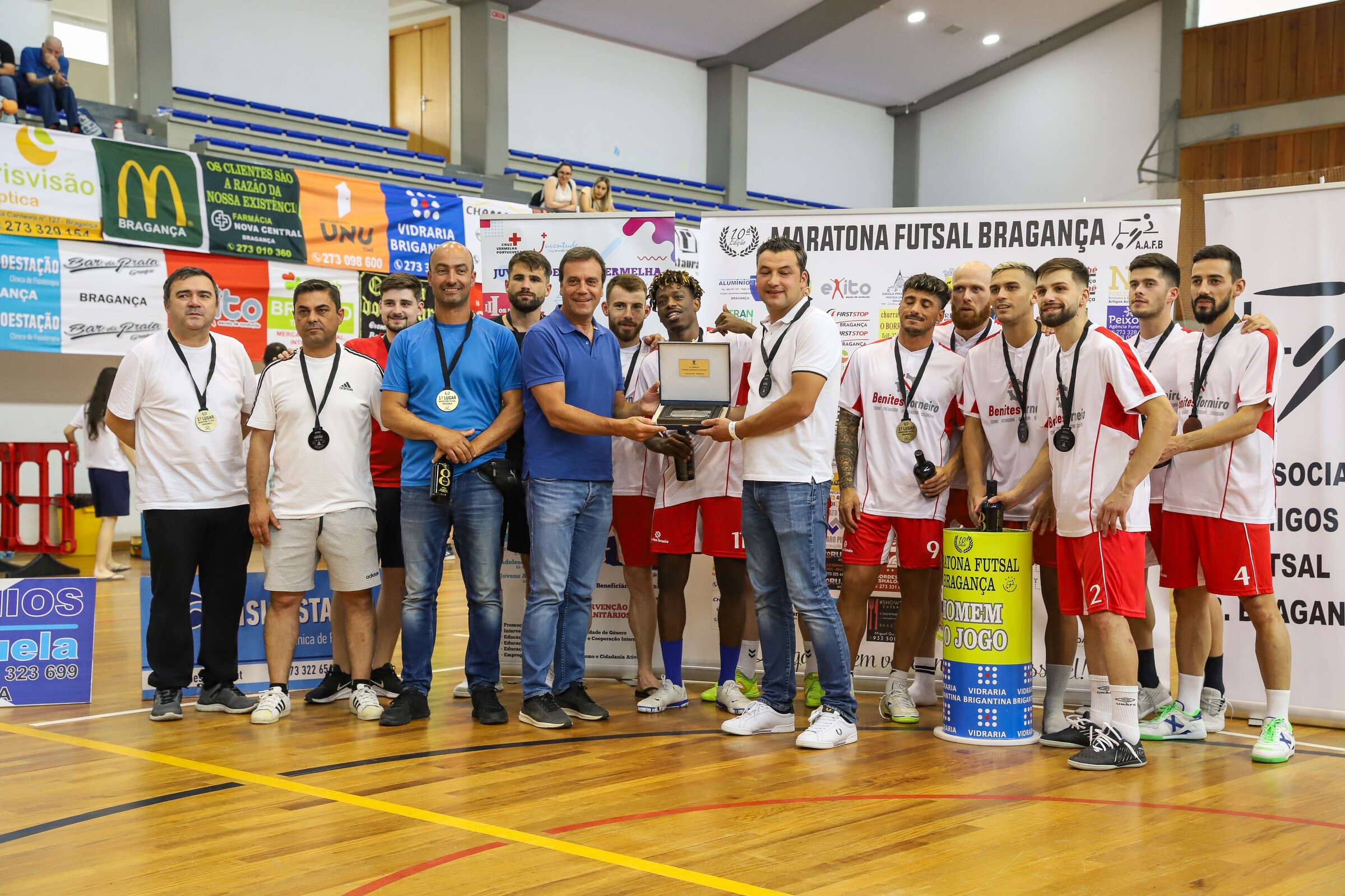 A 10.ª Maratona de Futsal de Bragança