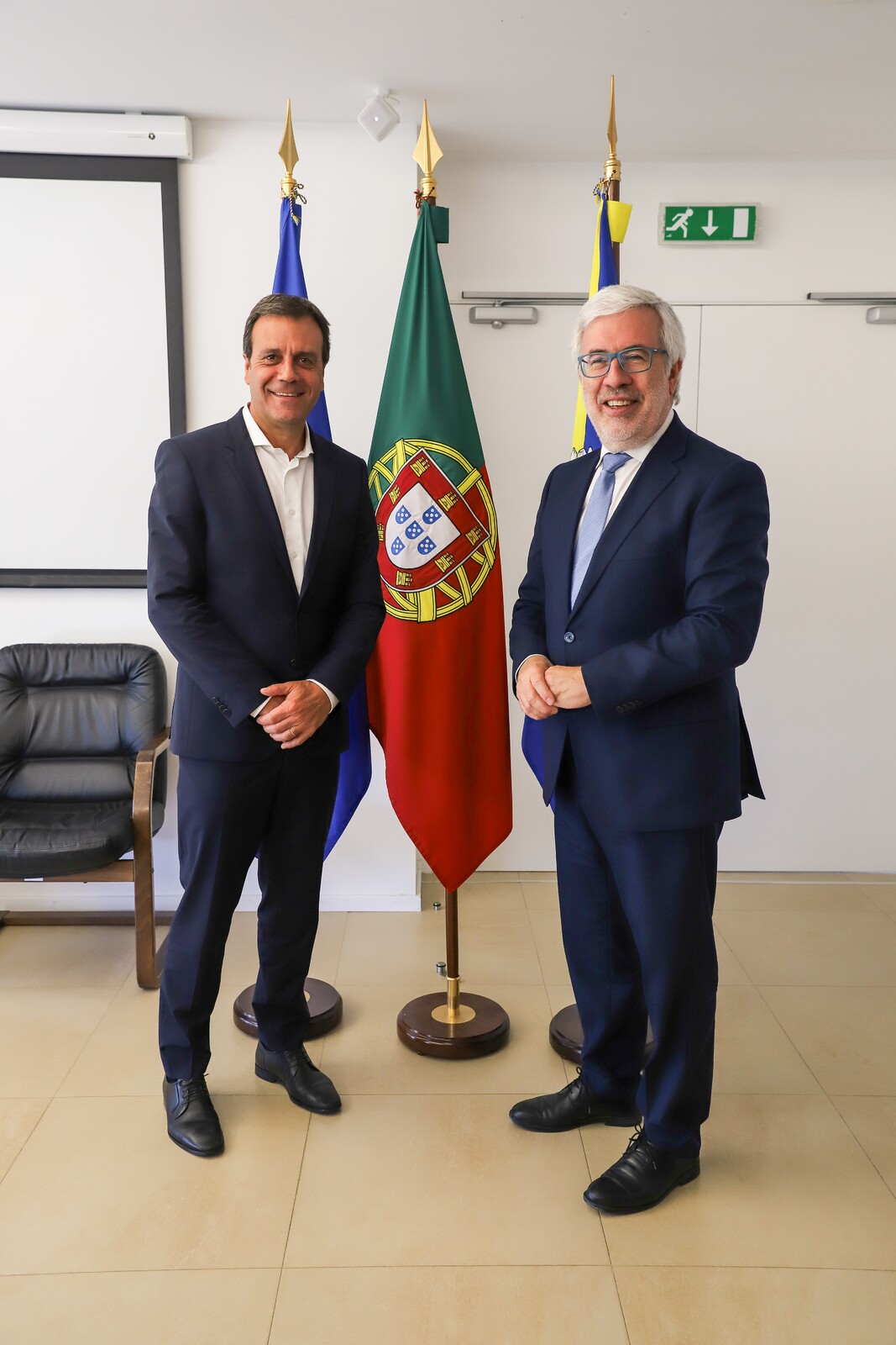 Secretário de Estado da Digitalização e da Modernização Administrativa visita Bragança