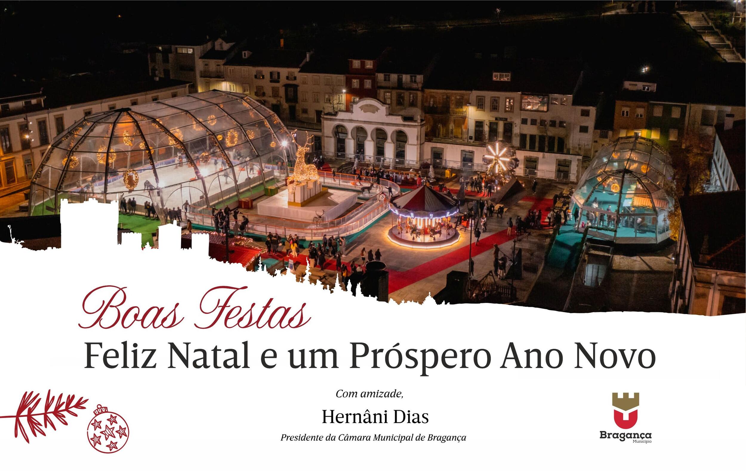 Mensagem de Natal do Presidente da Câmara Municipal de Bragança