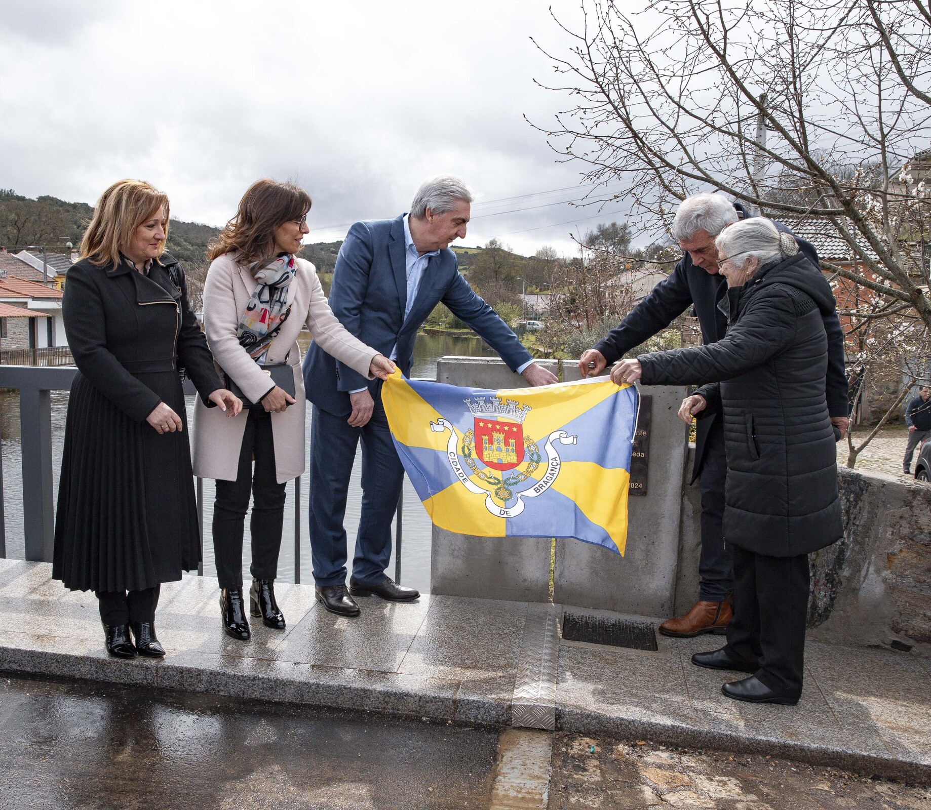 Inauguração das obras de requalificação da Ponte de Varge