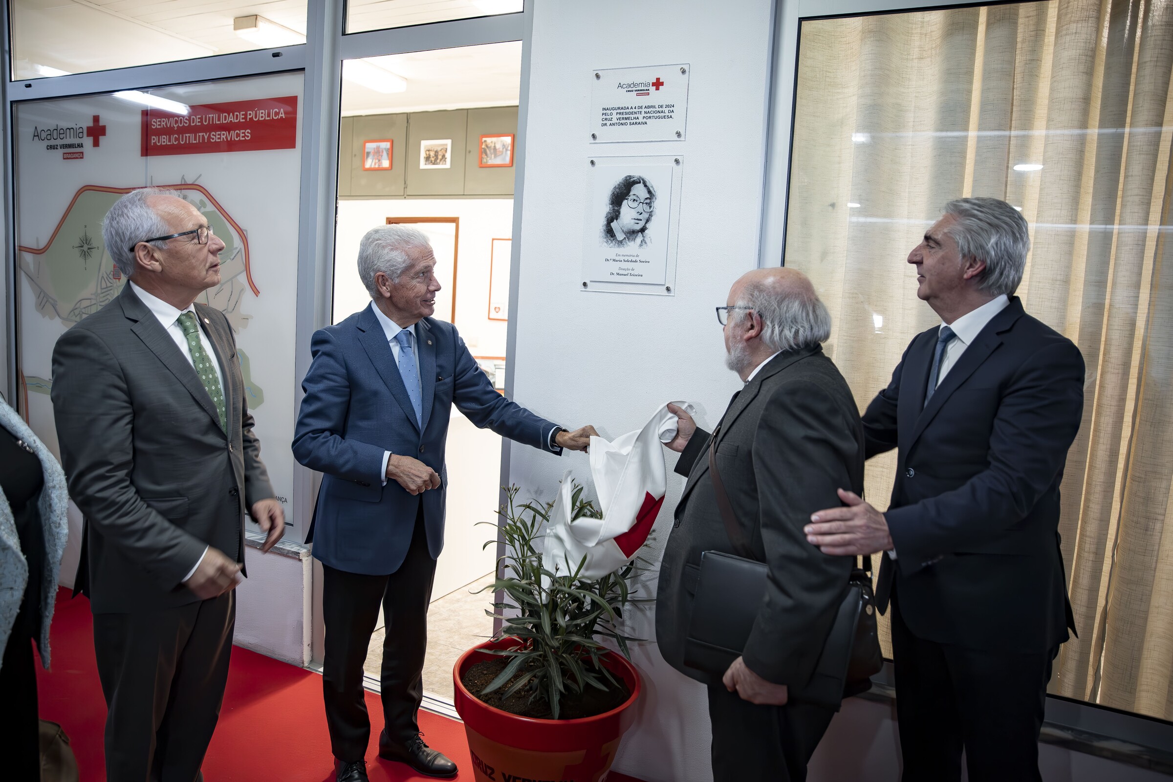 Cruz Vermelha de Bragança inaugura Academia e celebra protocolos de cooperação