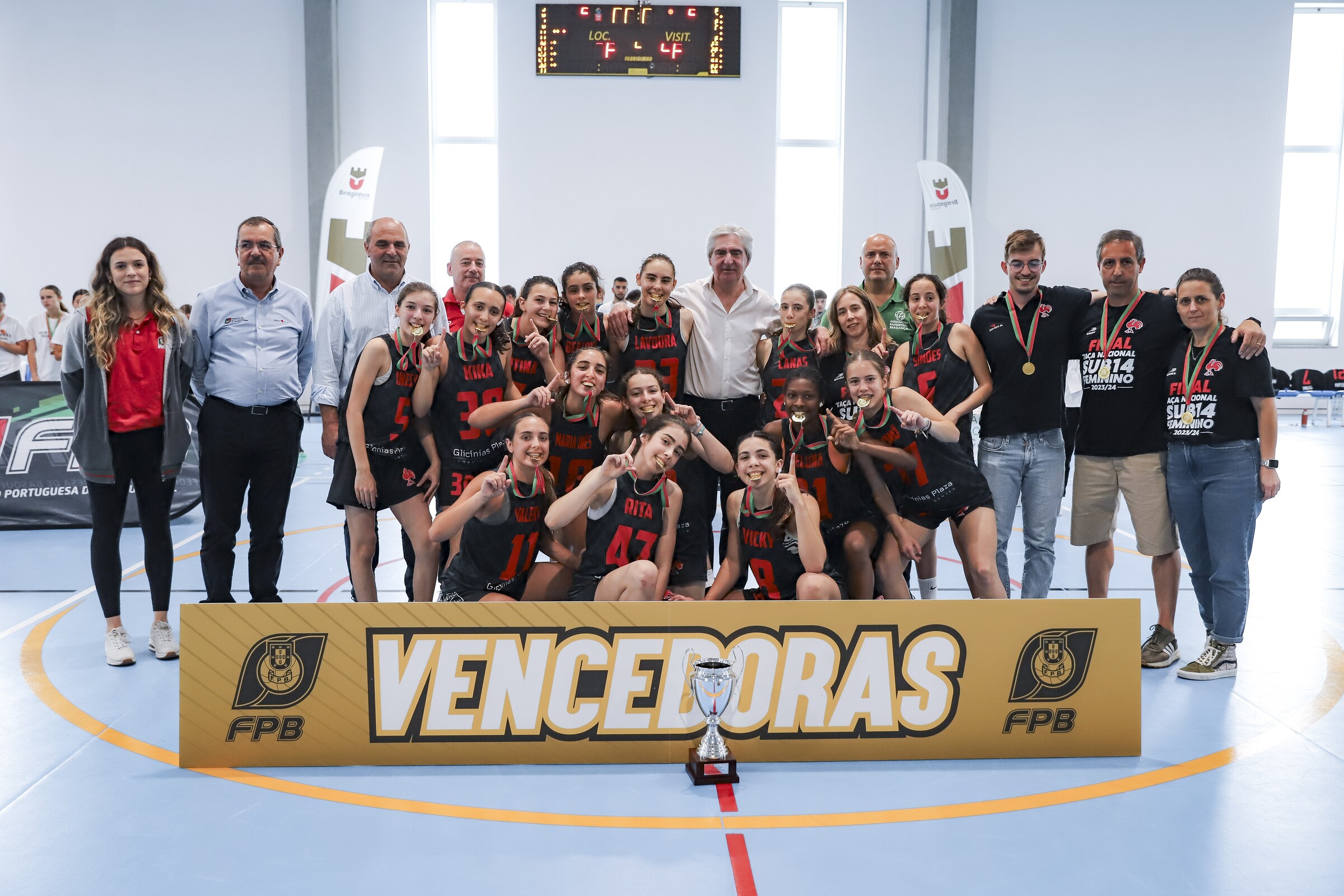 Bragança palco da Final Four da Taça Nacional Sub-14 Feminina de Basquetebol