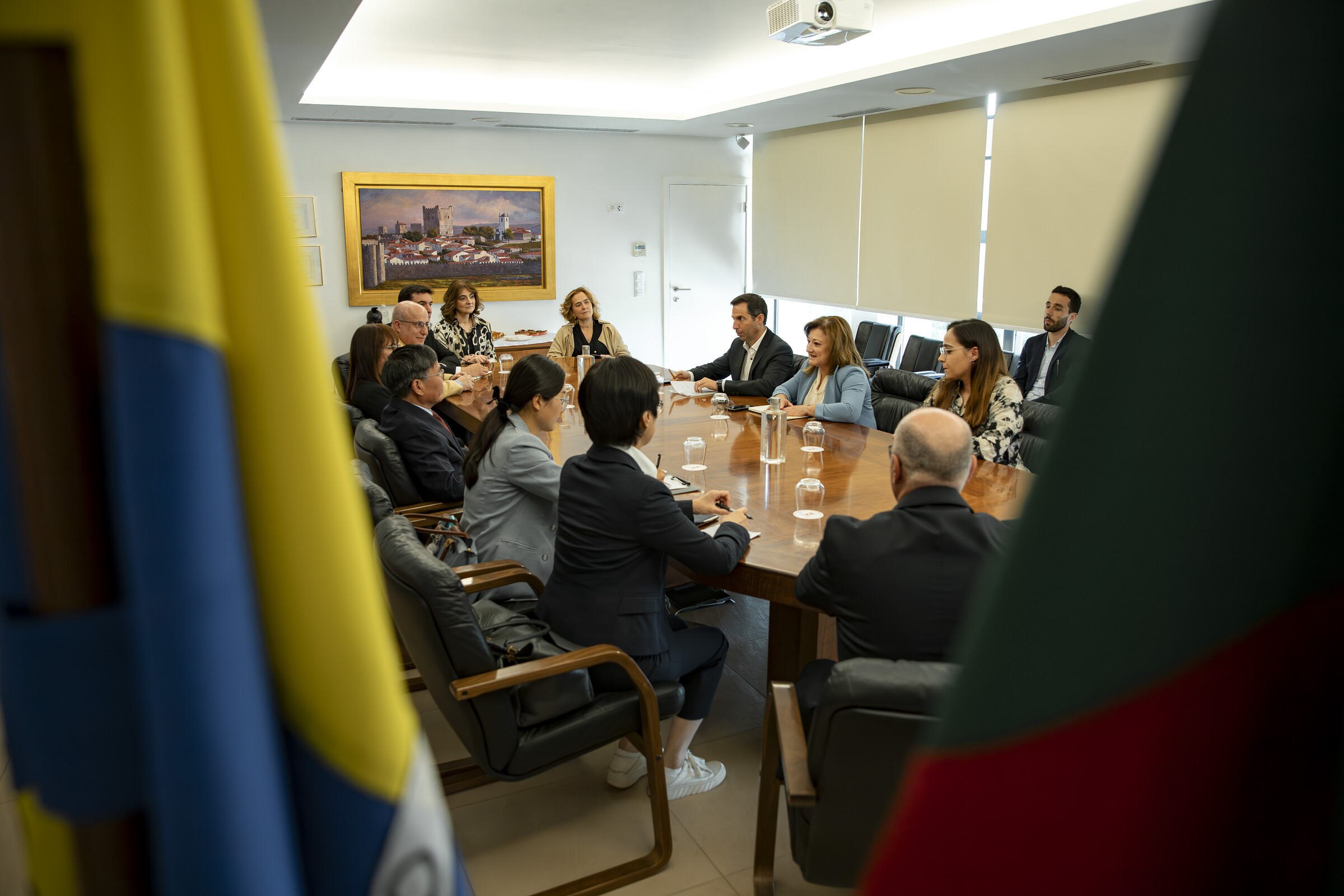 Visita do Embaixador da República Popular da China a Bragança
