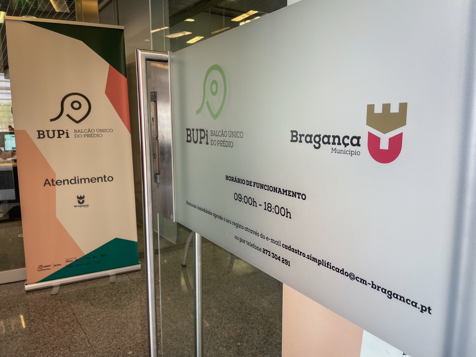 Balcão Único do Prédio de Bragança já reabriu ao público