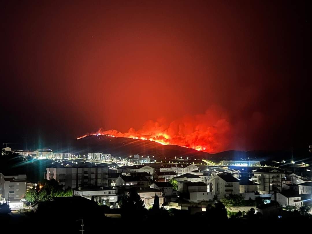 Agradecimento pelo Apoio no Combate ao Incêndio no Parque Natural de Montesinho